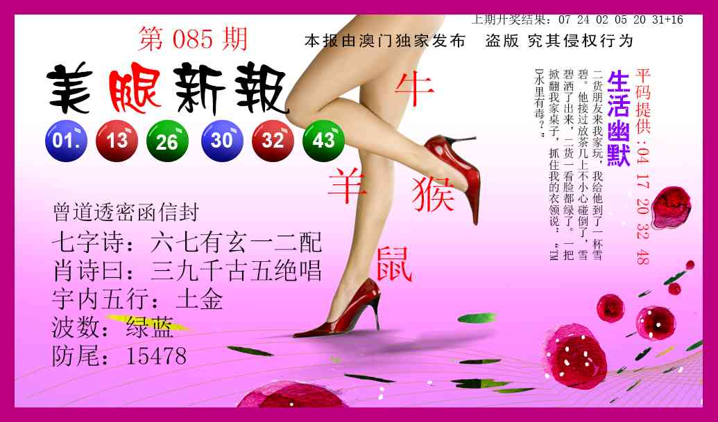 085期美腿新报[图]